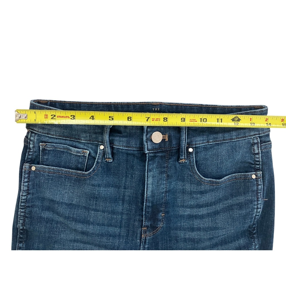 White House Black Market Everyday Soft Extra High Rise Skinny Jeans Blue Size 2 - Picture 3 of 6
